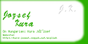jozsef kura business card